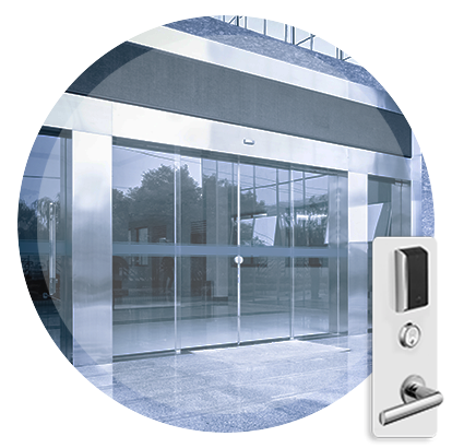 Flagstaff, AZ Electrified Door Hardware - Glass Doors with Door Hardware Entry