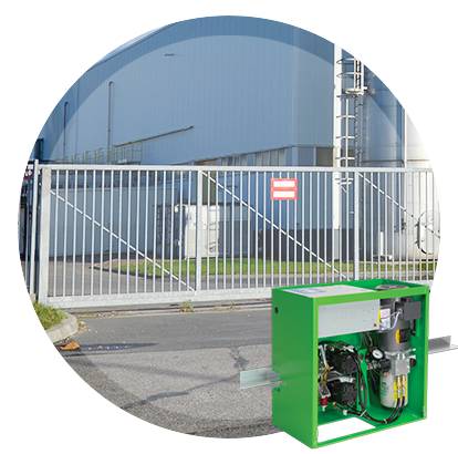 Douglas, AZ Gate Entry System - Metal Gate and Motor